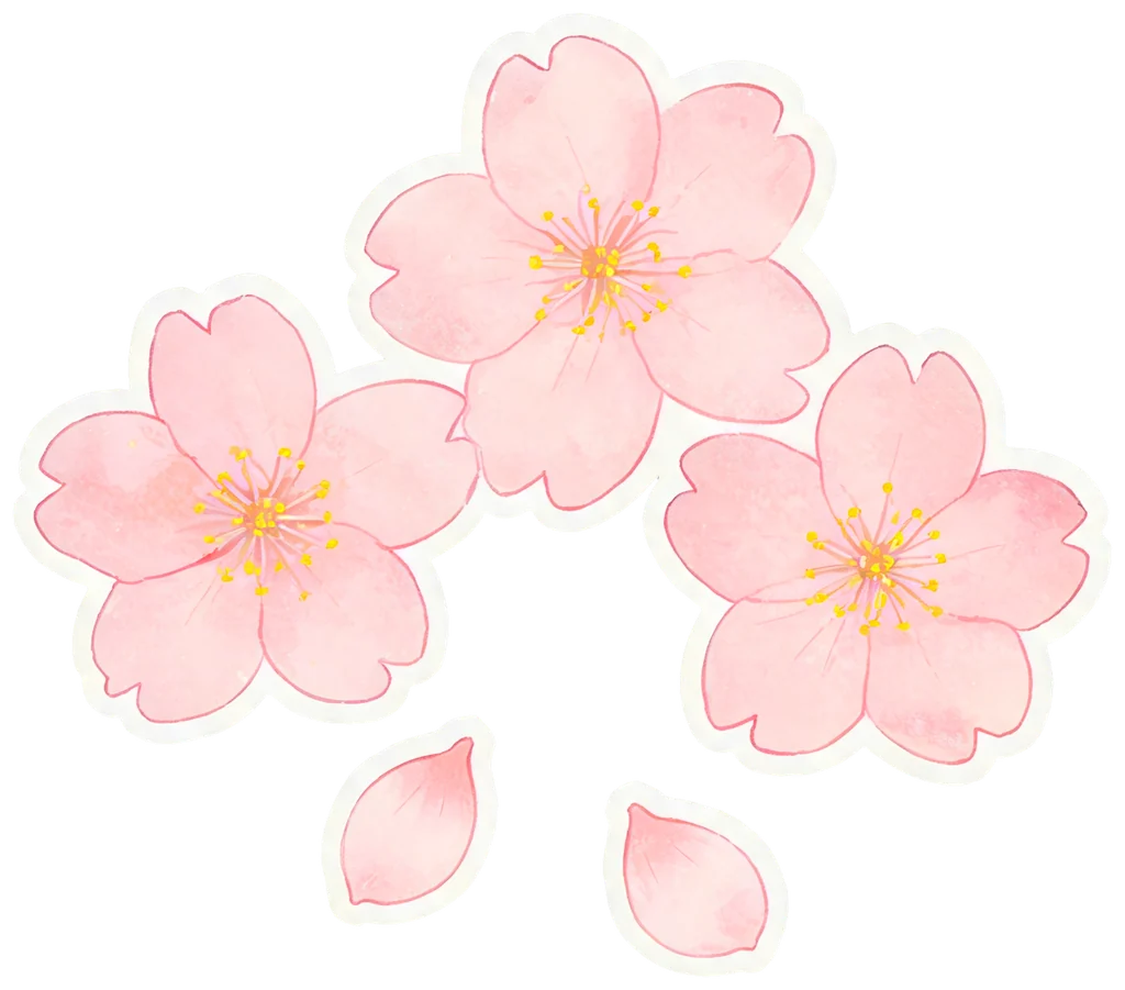 樱花贴纸